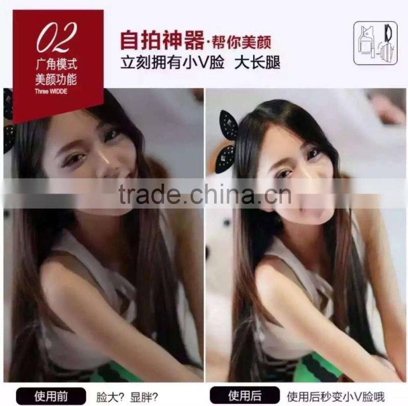 2015 New Arrival Selfie Enhancing LED Flash For Mobile Phone Monopod Selfie Stick Night Selfie Using Sync LED Flash Light