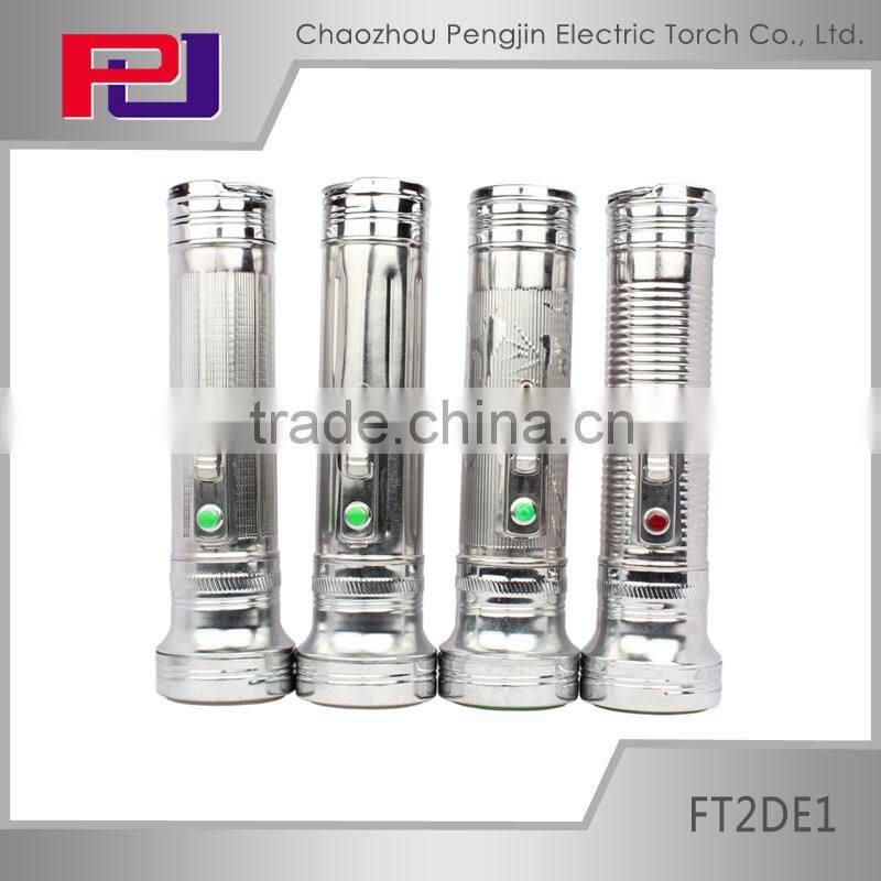 FT2DE2 Powerful flat led torch flashlight