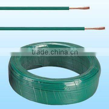 copper conductor pvc insulation electric wire