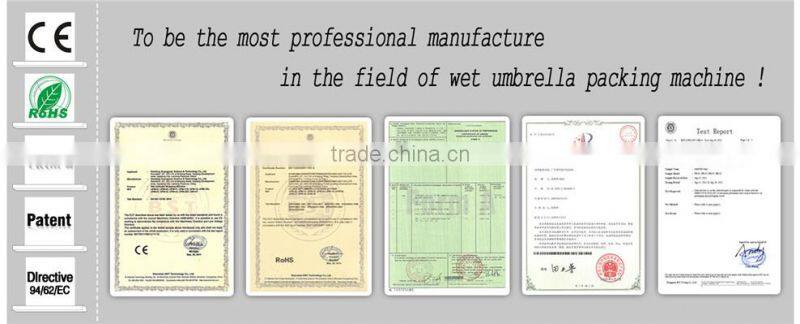 umbrella wrapper machines import export business for sale