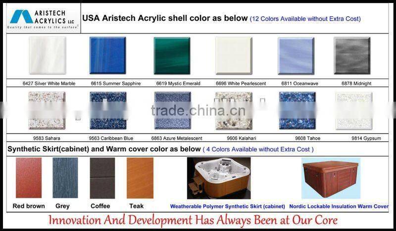 Home sex massage jet surf bathtub Royal outdoor spa pool