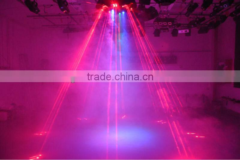 8-Claw LED Laser light/fat beam laser light-LEN835RR
