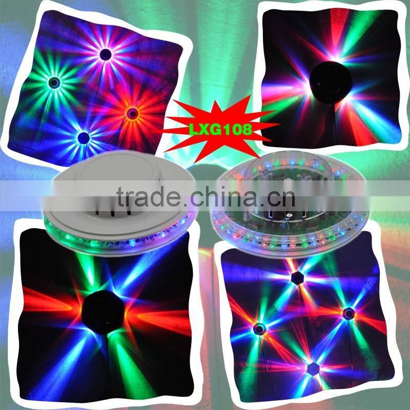 Night club lights 8W RGB Sunflower LED Light