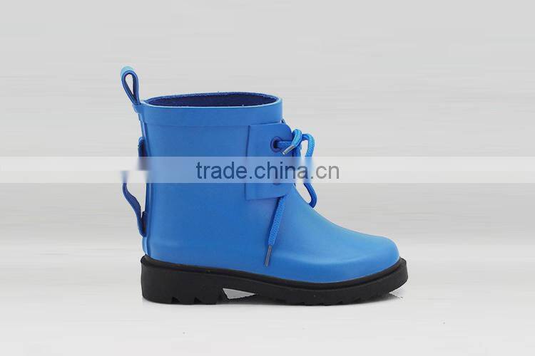 Famouse Brand Useful Rubber rain boots with fur lining