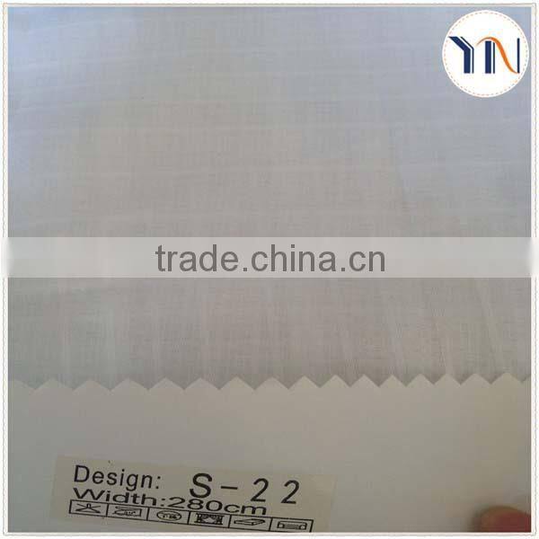 luxury wide width polyester swiss voile fabric