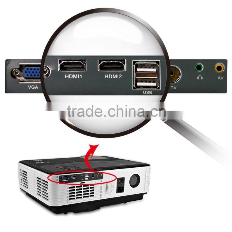 Multimedia Projector 4000 Lumen Home Cinema Projector