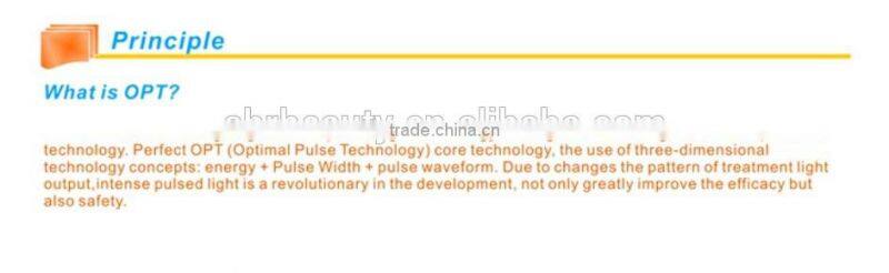 Professional CE approved ipl and skin rejuvenation hair removal beauty equipment