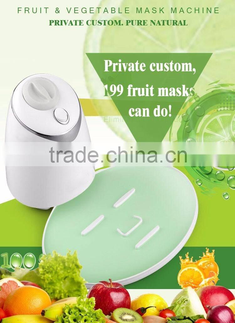 2016 magic beauty equipment facial care instrument fruit and vegetable mask making machine
