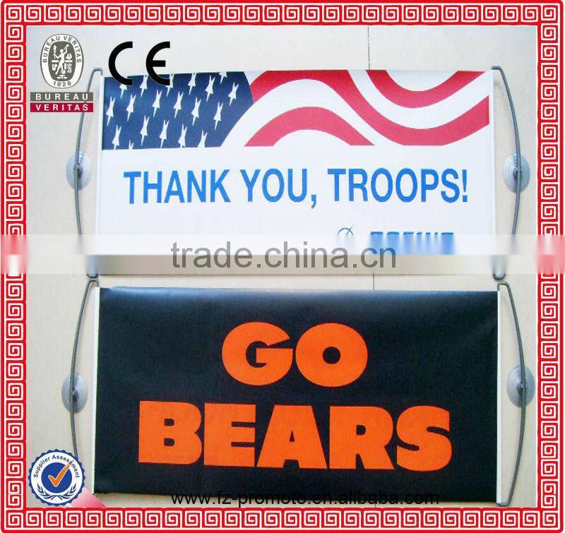 cheap custom printed polyester hand flag waving flag