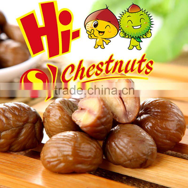 Organic snack ready to eat chestnuts---KOSHER and HALAL Food