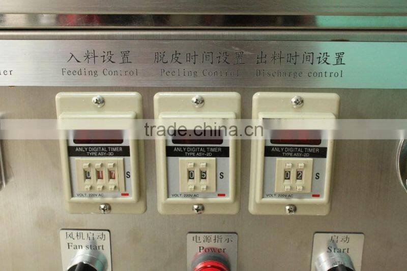 New Condition Industrial Type Electric Drived Garlic Peeler Machine / Small Onion Shelling Machine / with CE