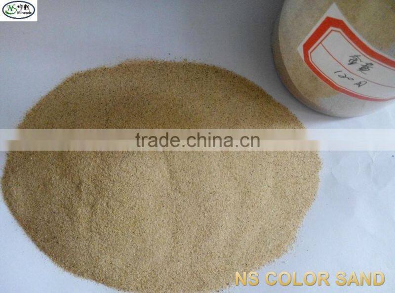 yellow coloured sand