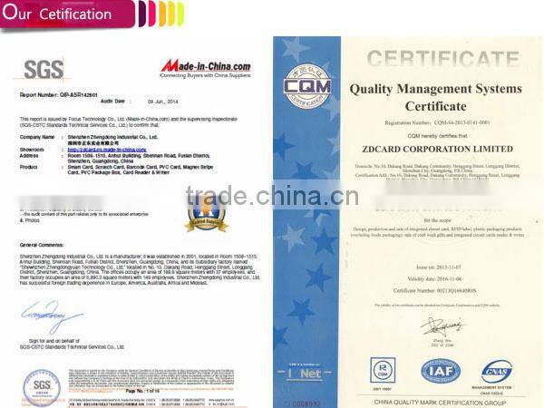 Customized A4 thick PP material plastic file folder