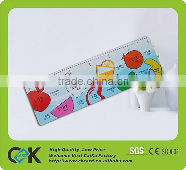 Customize PVC colorful ruler stationery set