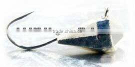 Quality Faceted drop Tungsten ice fishing jig lures