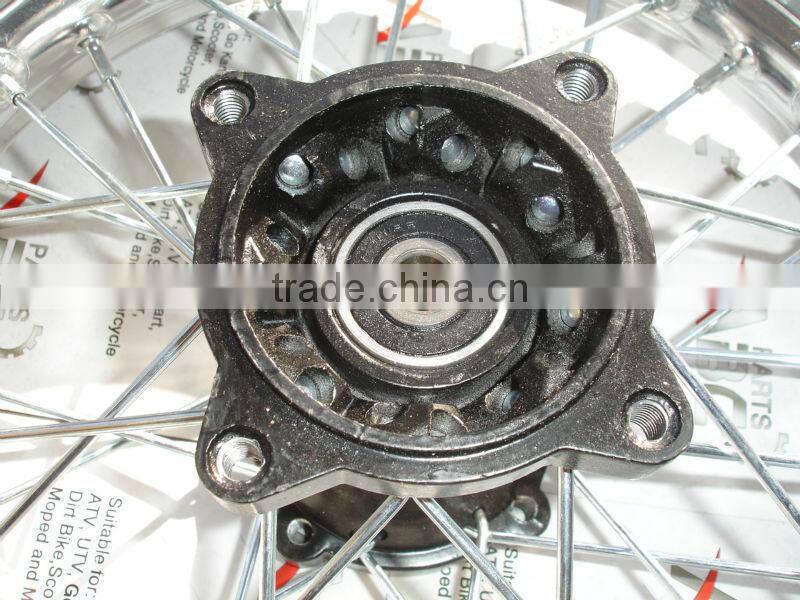 Wheel 3.00-12 for ATV scooter dirt bike and go kart bearing 6301