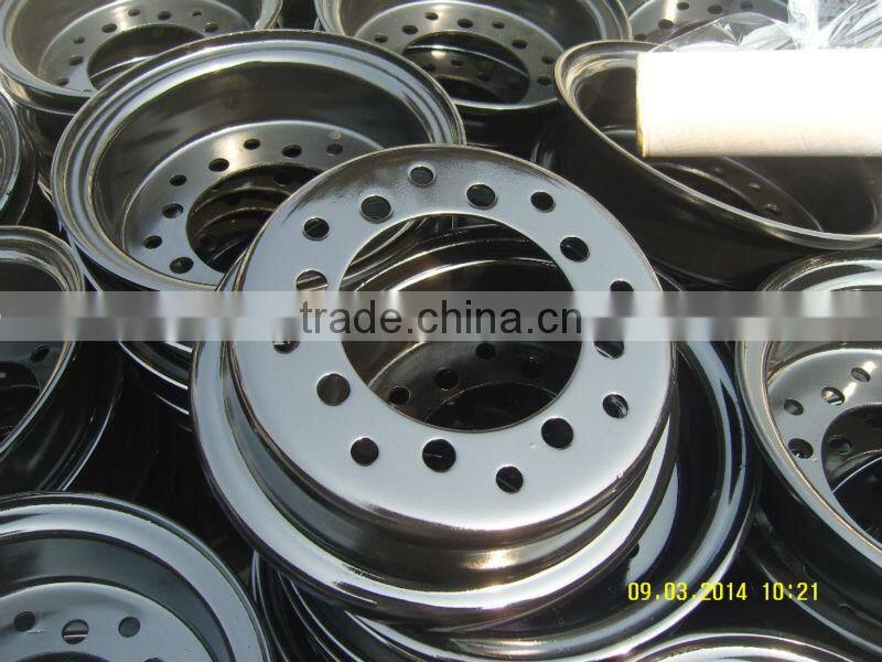 forklift wheel 3.00D-8 split wheel forklift parts for solid tyre 500-8