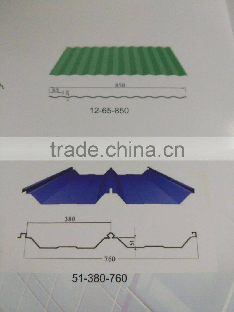 corrugated building materials wall and roofing galvanized steel sheet