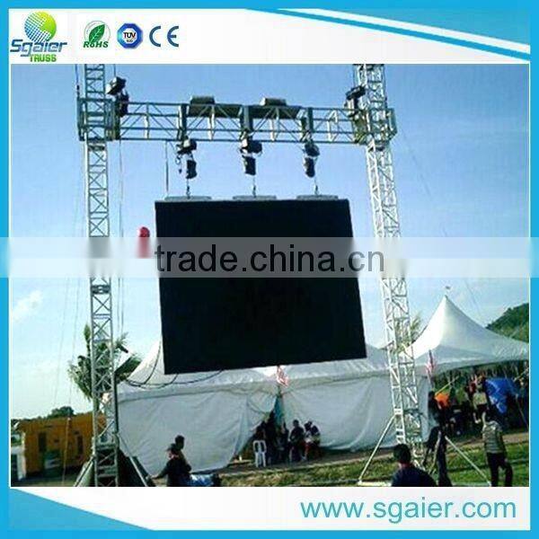 1T/25M stage truss electric chain hoist /lifting truss system for sale