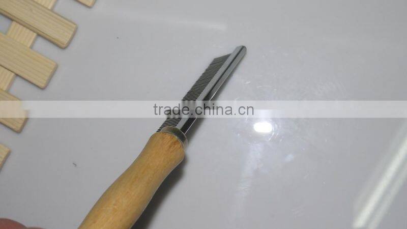 2015 pet items dog wooden handle comb