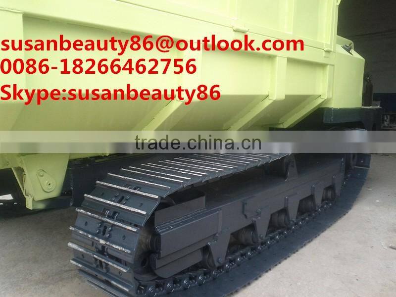 electric mini dumper crawler dumper 600kg