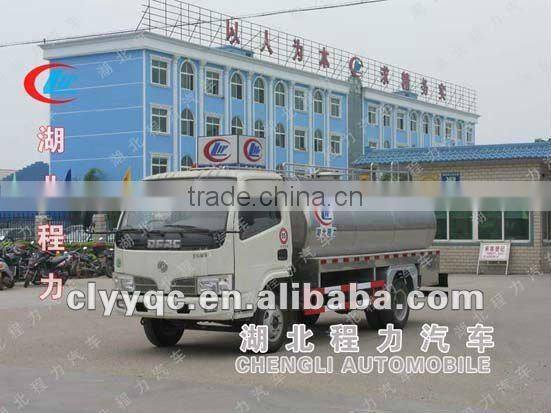 5m3 milk transport tank truck