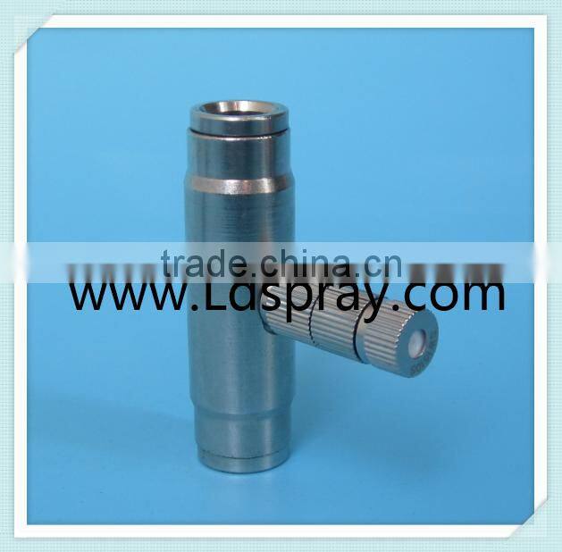 3/8 quick coupling slip lock through connector with one hole