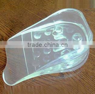 3 layers adjustable shoe lift heightening insole massager shoe pad