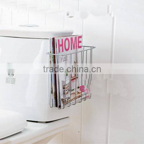 restroom bathroom magazine storage box case with color box packing