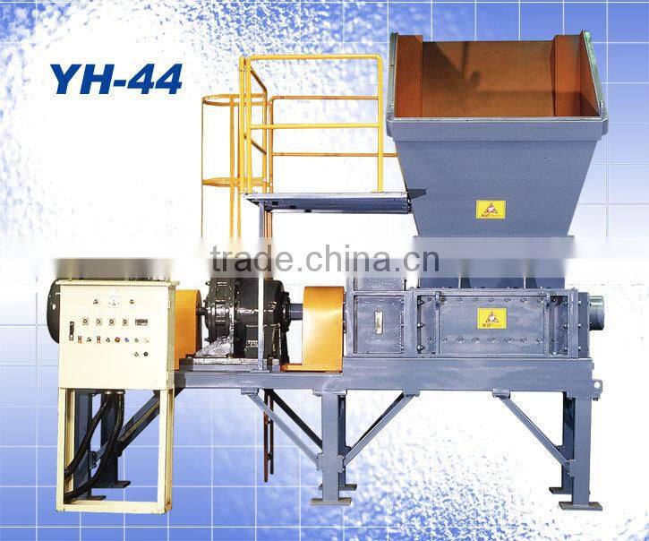 Different Materials double Plastic Shaft Shredder/Crusher YH-44