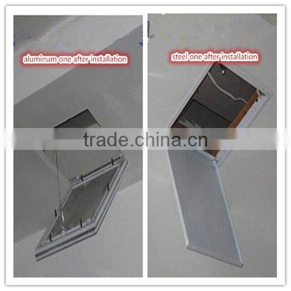 Key open access panel decrotive on ceiling and wall fix
