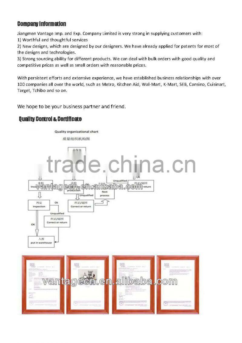 Alibaba china elegant pcs cookware set factory / cooking pot manufacture / stainless steel hot pot