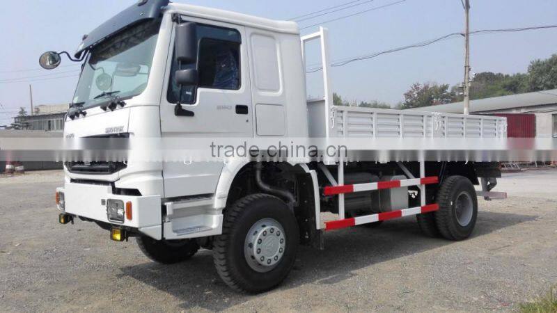 sinotruk howo 4x2 cargo truck with 290hp engine
