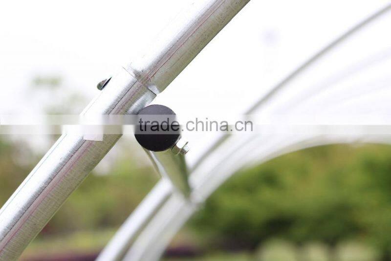 3x2x2M Polytunnel Greenhouse Fully Galvanized Steel Frame Garden Greenhouse
