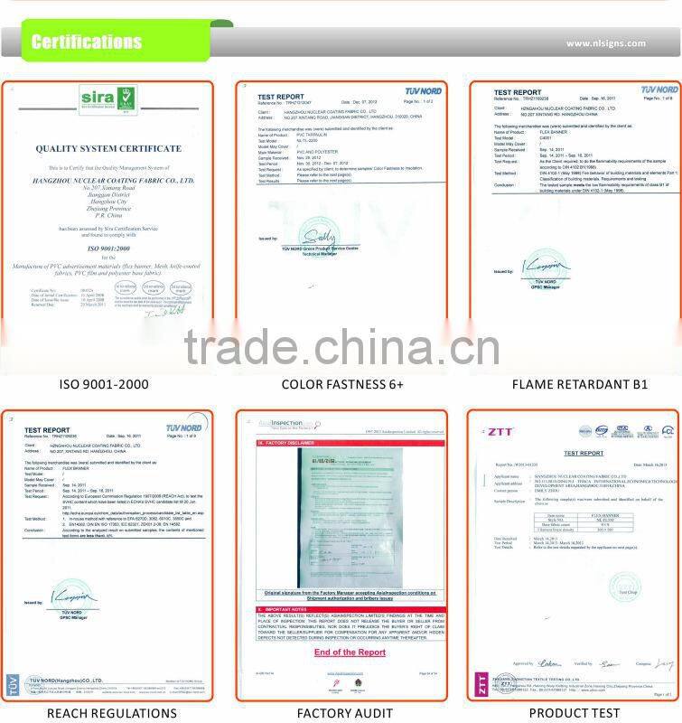 Outdoor and Indoor Premium Blockout PVC Flex Banner