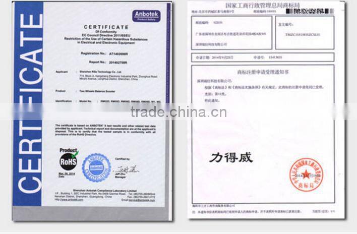 2017 leadway The newest self balancing fashionable cheap electric scooter (W5L-116)