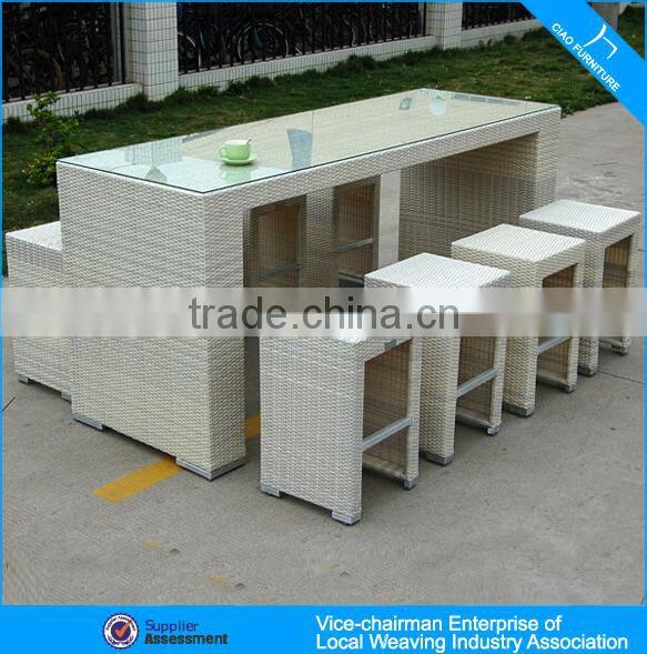 wicker furniture bistro chair bar stool rattan bar furniture 2031