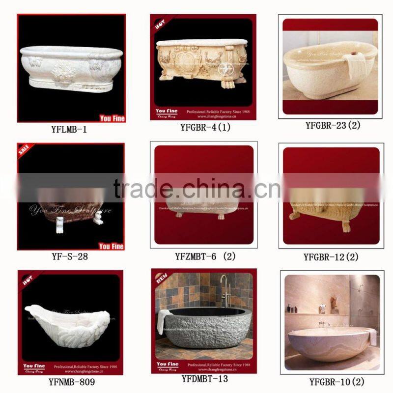 western marble basin design hand carved