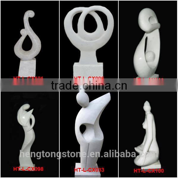 Garden Marble Abstract Dolphin Statue