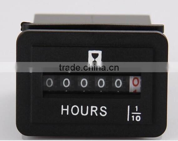 AC/DC 6-50V mechanical chronograph engine hour meter