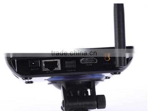 Wholesale Android 4.4.2 Quad Core Android TV Box CS968 With Web Cam, Mic, RK3188 2G/8G With WIFI Remote Control