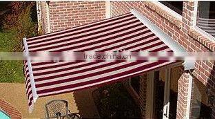 2014 red Outdoor Awning Half-cassette outdoor fixed wrought iron gazebo