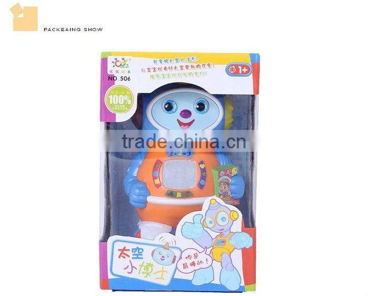 Supply fashion plastic intelligence toys robots small order