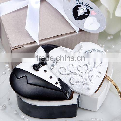 bride and groom wine bottle stoppers for wedding