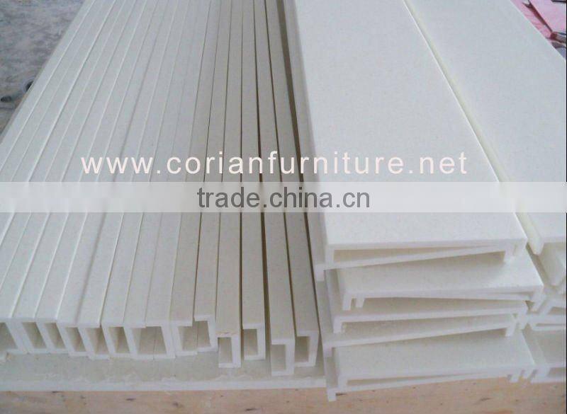 Corianfurniture Hi Macs made solid surface home bookcase