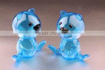 Promotion gift lovely bear shaped plastic coin bank