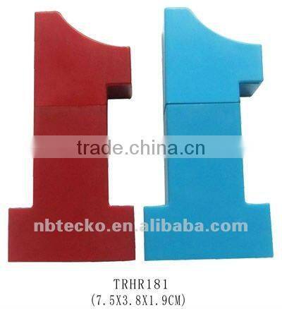 1 shaped highlighter pen