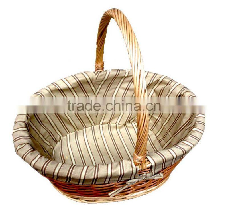 home deco used wicker woven basket