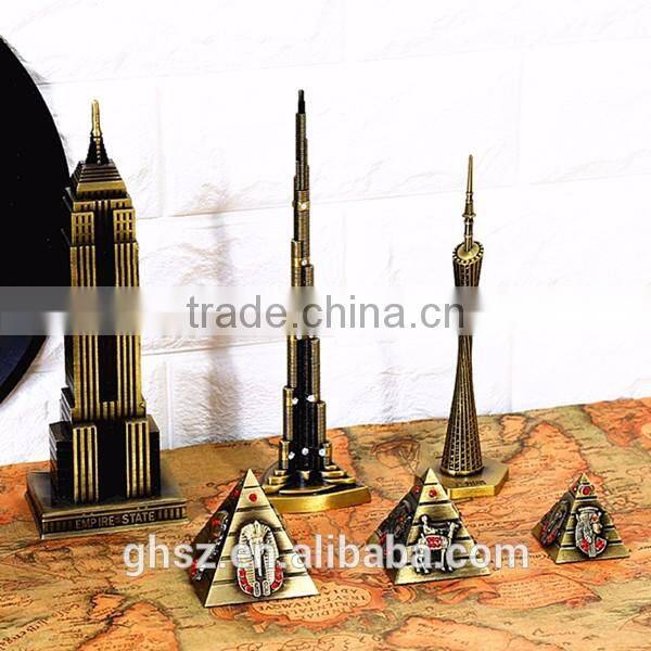 Wholesale custom resin famous buildings scale architectural models