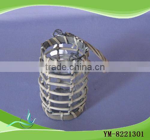 Outdoor Decorative Willow Lanterns ,willow lantern candle holder popular in europe